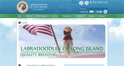 Desktop Screenshot of labradoodlesoflongisland.com